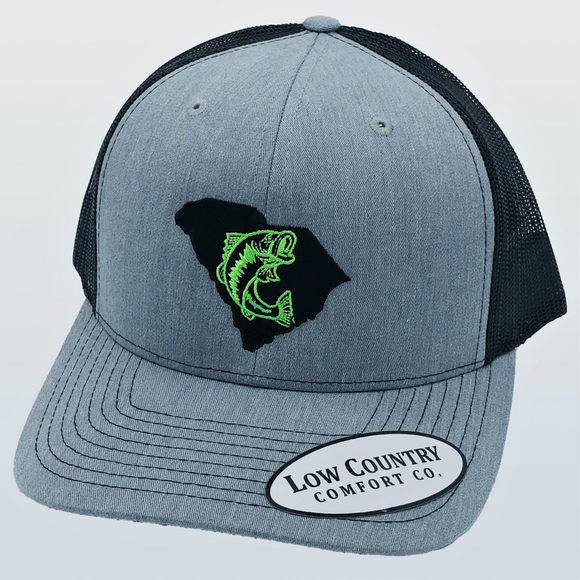 South Carolina Bass Green Heather/Black Hat