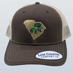 South Carolina Tractor Green Brown/Khaki Hat