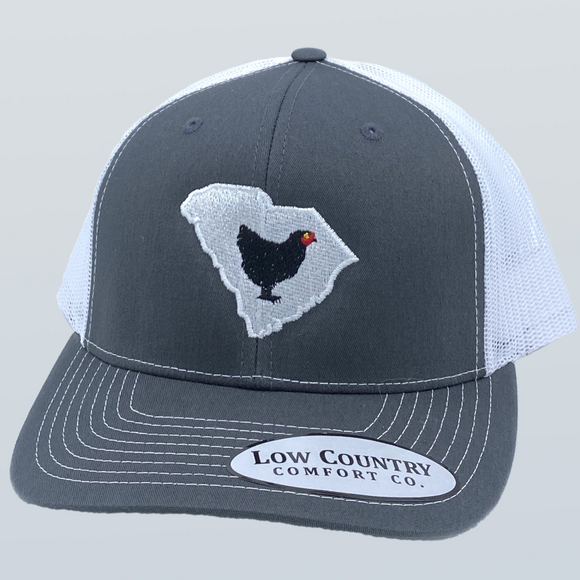 South Carolina Chicken Charcoal/White Hat