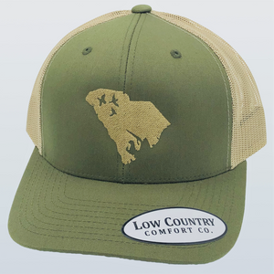 South Carolina Duck Moss/Khaki Hat