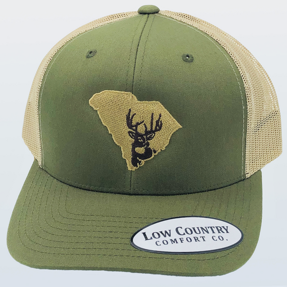 South Carolina Deer Moss/Khaki Hat