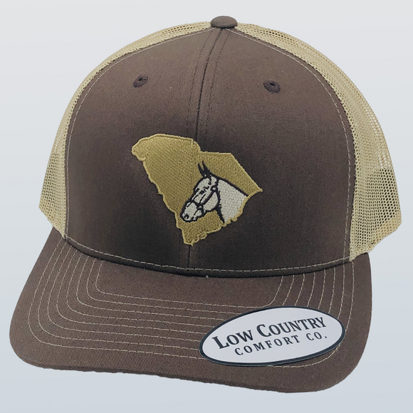 South Carolina Horse Brown/Khaki Hat