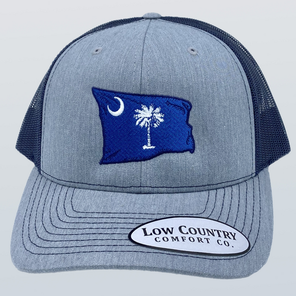 South Carolina Wavy Flag Heather/Navy Hat
