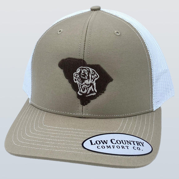 South Carolina Lab Khaki/White Hat