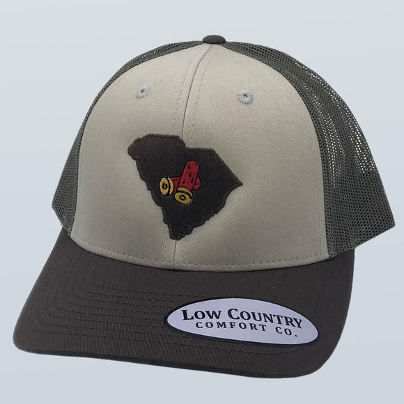 South Carolina Shotgun Shells Tan/Loden/Brown Hat