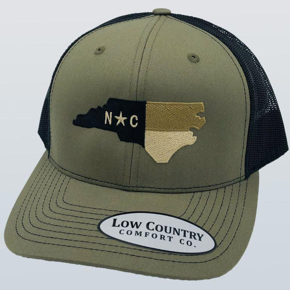 North Carolina Flag Loden/Black Hat