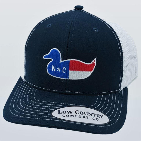 North Carolina Duck Decoy Navy/White Hat
