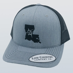 Louisiana Marlin Heather/Black Hat