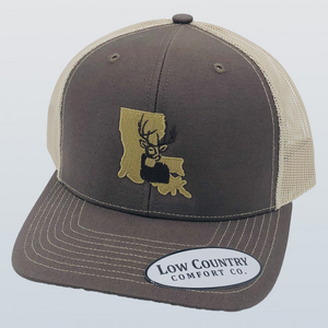 Louisiana Deer Brown/Khaki Hat