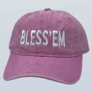 Bless 'Em Unstructured Hat Pink