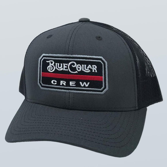 Blue Collar Red Line Charcoal/Black