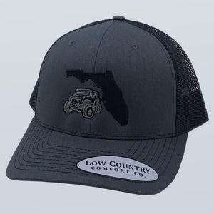 Florida Jeep Charcoal/Black Hat