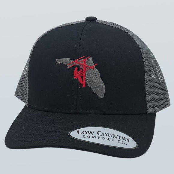 Florida Lineman Black/Charcoal Hat