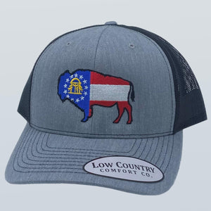 Georgia Flag Buffalo Heather/Black