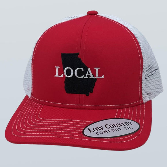 Georgia Local Red/White Hat