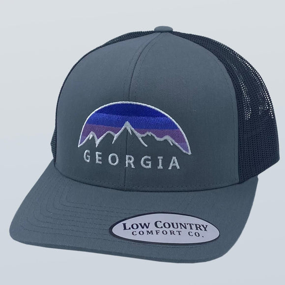 Georgia Mountain Skyline Charcoal/Black Hat
