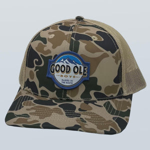 GOB Busch Light Patch Old School Camo/Khaki