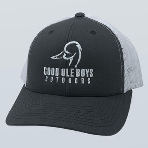 GOB Duck Logo Charcoal/White Hat