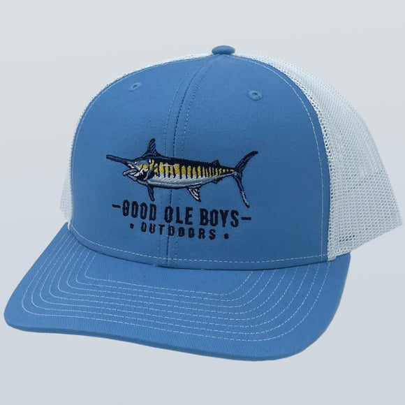GOB Marlin Columbia Blue/White Hat