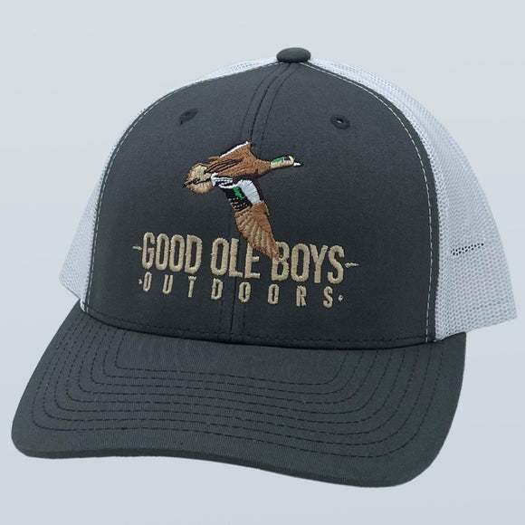 GOB Wigeon Duck Charcoal/White Hat