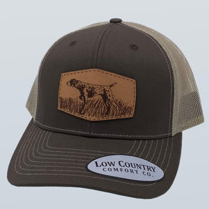 German Shorthaired Pointer Patch Brown/Khaki Hat