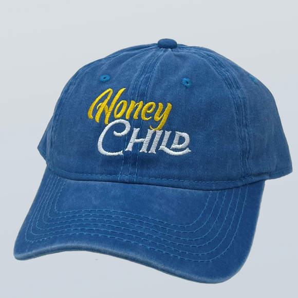 Honey Child Unstructured Hat Blue