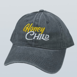 Honey Child Unstructured Hat Charcoal