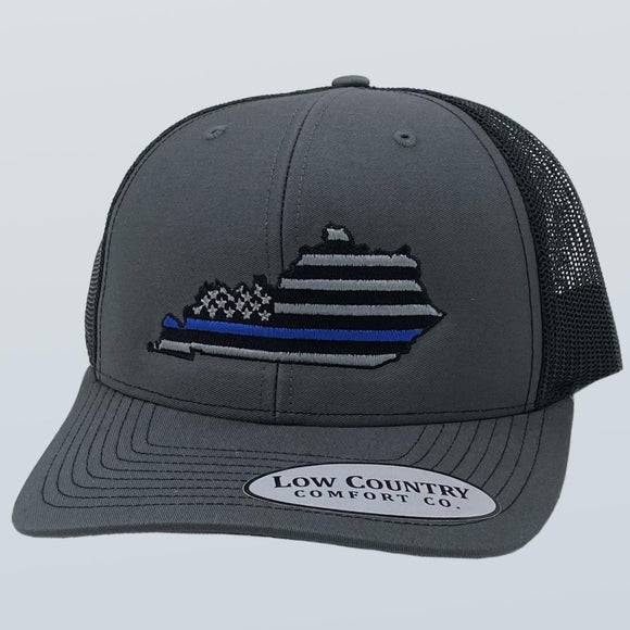 Kentucky Blue Line Charcoal/Black Hat