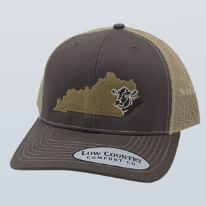 Kentucky Cow Brown/Khaki Hat