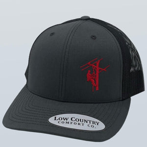 Lineman Side Panel Charcoal/Black Hat