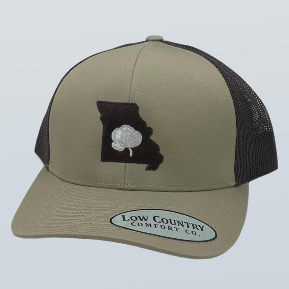 Missouri Cotton Khaki/Brown Hat