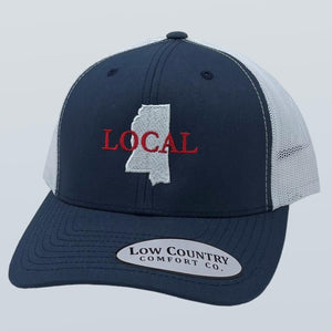 Mississippi Local Navy/White Hat