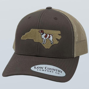 North Carolina Brittany Spaniel Brown/Khaki Hat