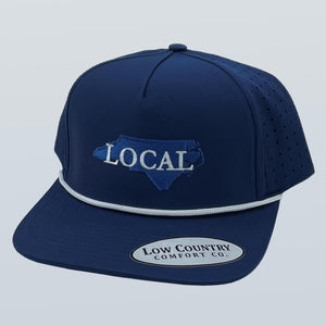 North Carolina Local Embroidery Navy 5PERF