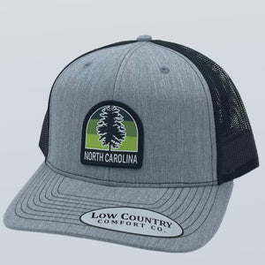 North Carolina Pine Patch Heather/Black Hat