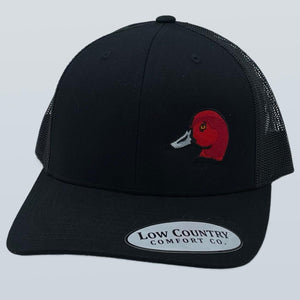 Redhead Side Panel Black Hat