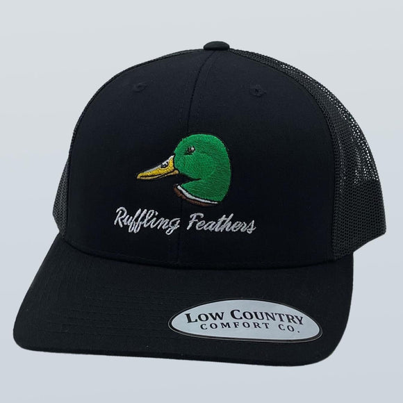 Ruffling Feathers Mallard Black Hat