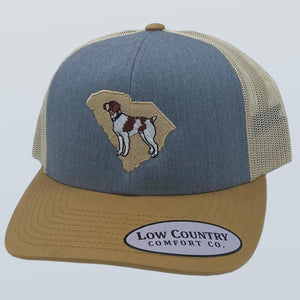 South Carolina Brittany Spaniel Heather/Gold/Beige Hat