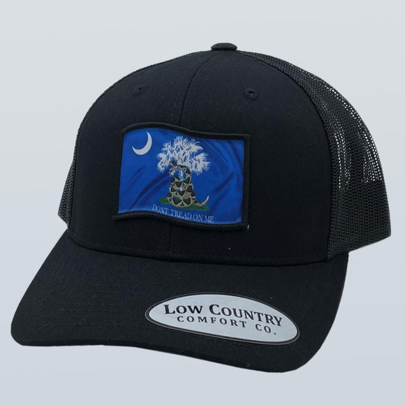 South Carolina DTOM Woven Patch Hat Black