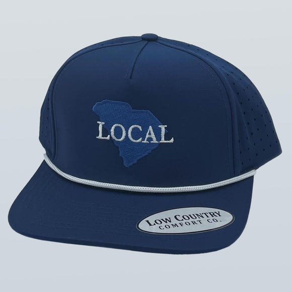 South Carolina Local Embroidery Performance Rope Navy Hat