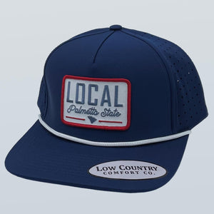 South Carolina Local Patch Performance Rope Navy Hat