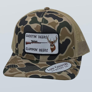 Shootin' Deer Patch OSC/Khaki Hat