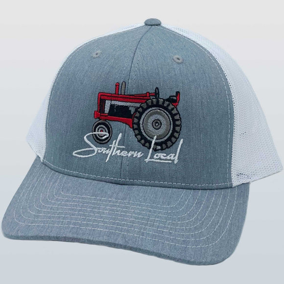 Southern Local Tractor Red Heather/White