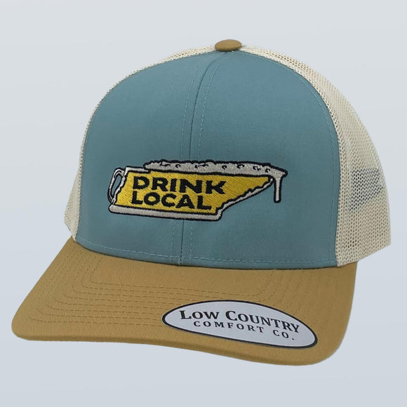 Tennessee Drink Local Smoke/Amber/Beige Hat