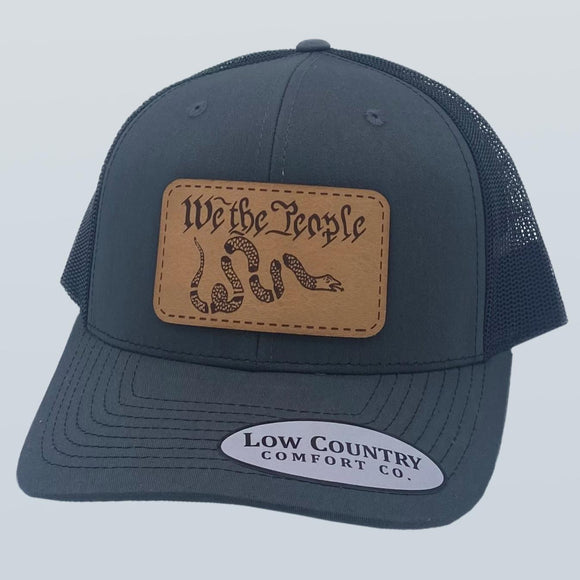 We the People Patch Charcoal/Black Hat