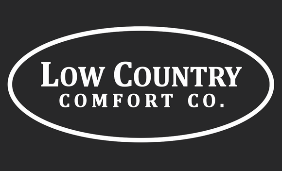 Low Country Comfort Co. White Sticker